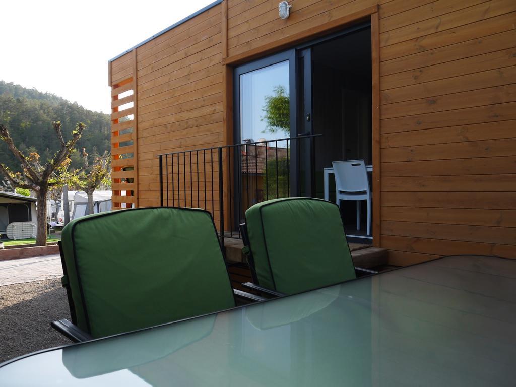 Càmping Riera Merlès Borredá Exterior foto