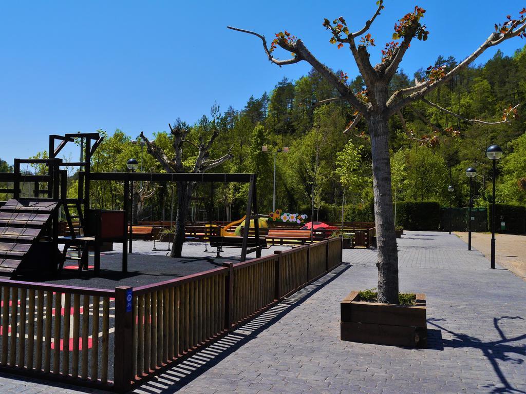 Càmping Riera Merlès Borredá Exterior foto